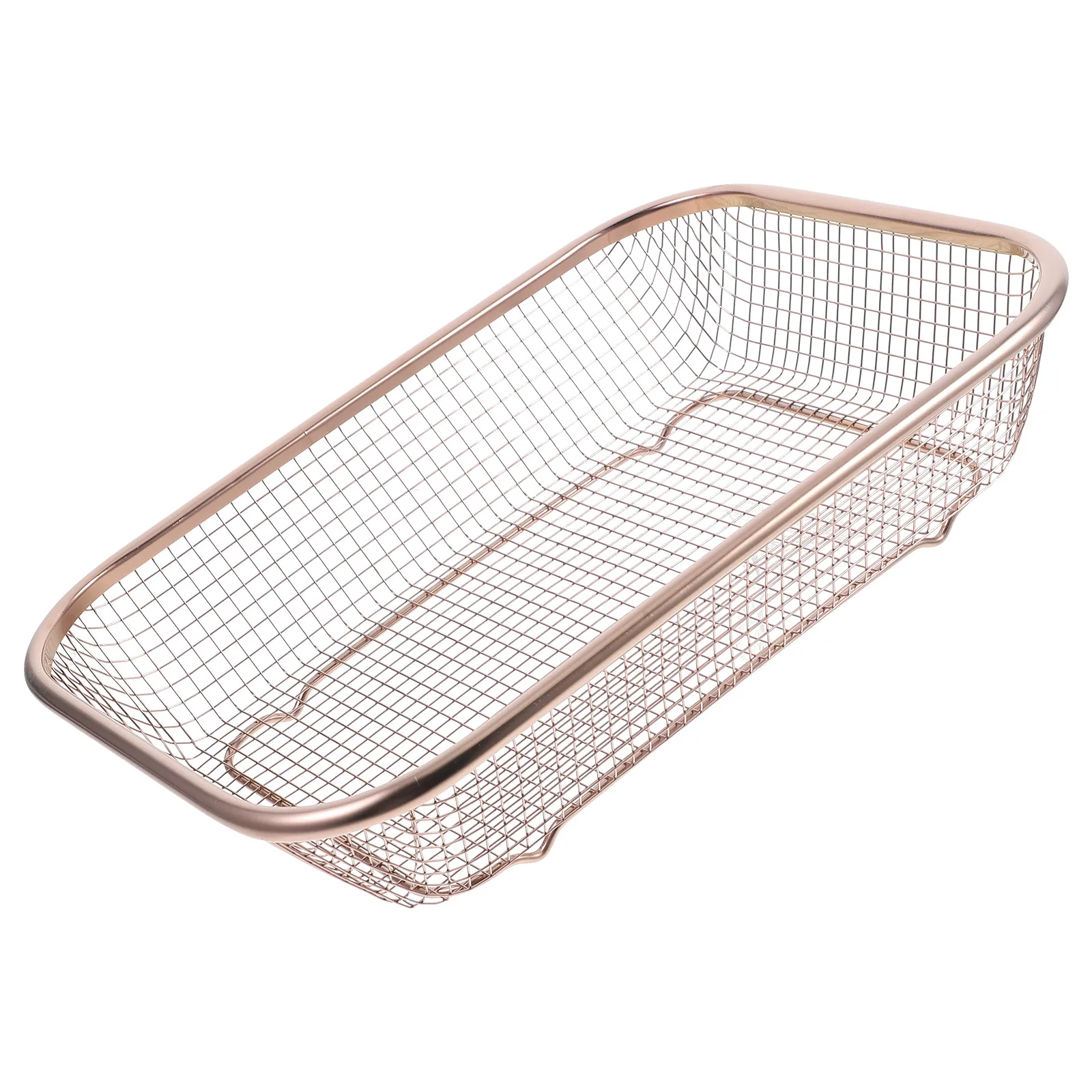 

Stainless Steel Drain Basket Kitchen Strainer Sink Portable Fruit Strainer Dish Drying Rack Metal Sink ganizer