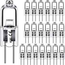 New 10PCS G4 12V 10W 20W LED Lamp Bulbs Inserted Beads Crystal Lamp Halogen Bulb Eco Halogen Light Bulbs Capsule Wholesale