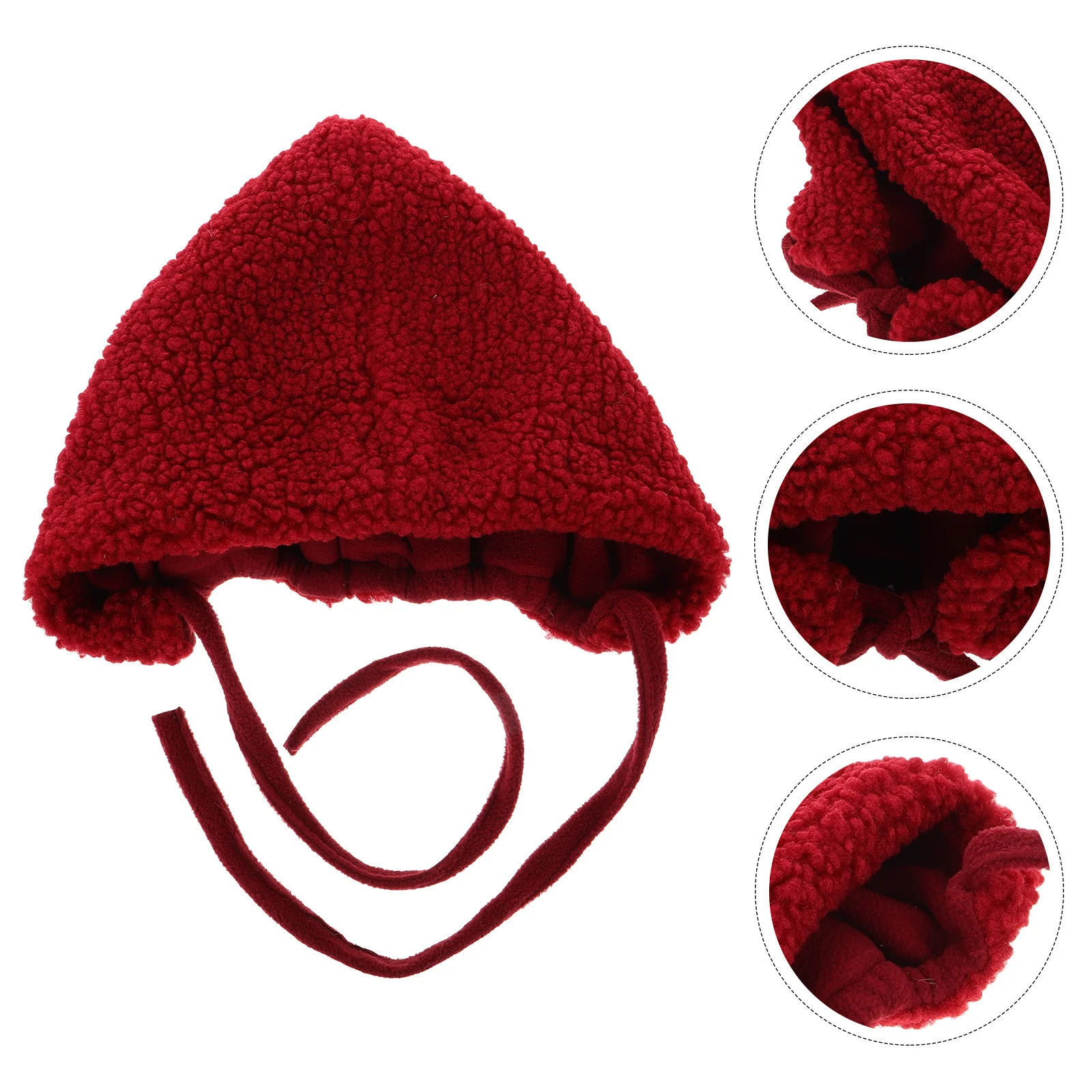 

For Women Warm Cold-Proof Windproof Beanie Cold Furry Weather Cold Weather Hat Ear Covering Cap Furry Winter Hat