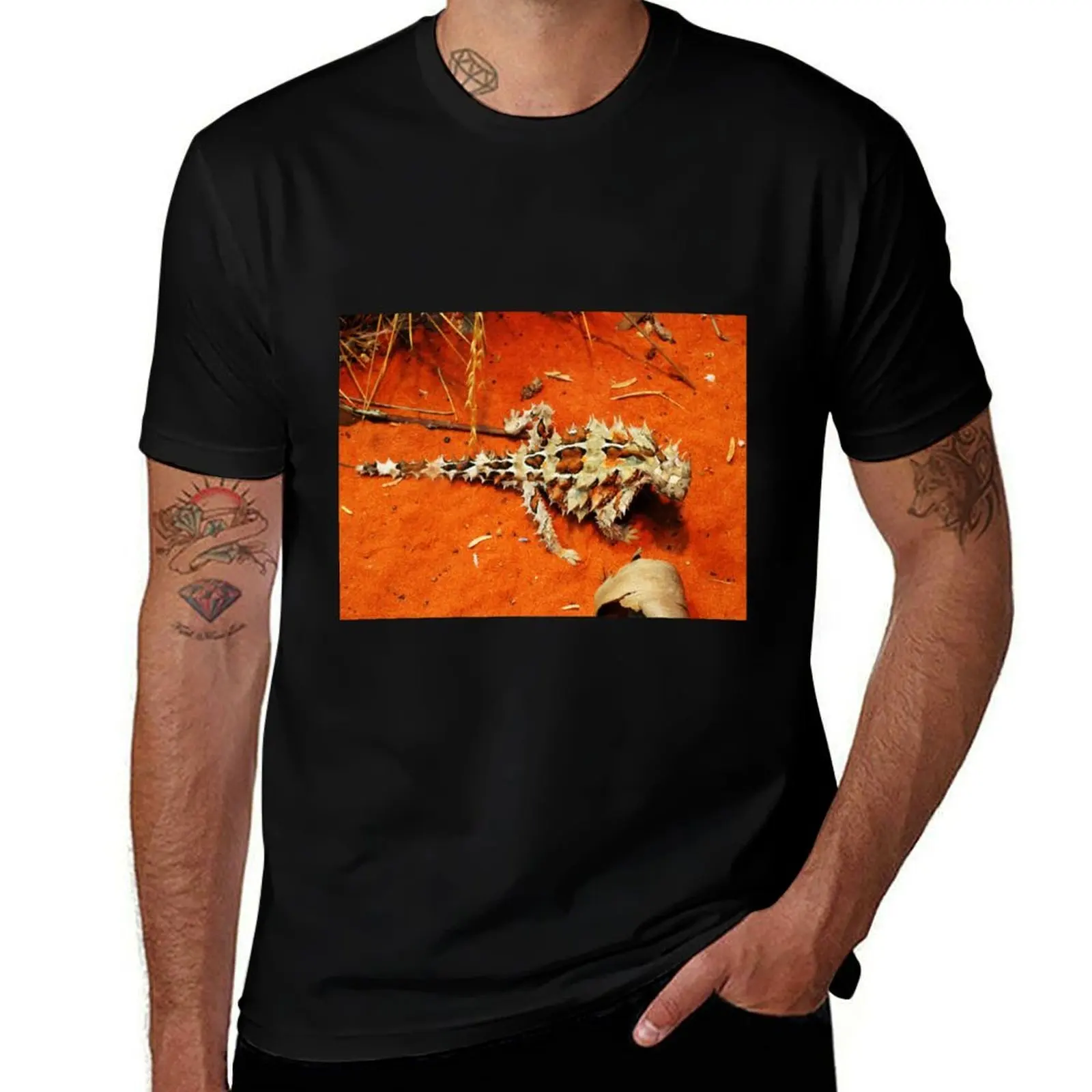 

Moloch Horridus - Thorny Devil T-Shirt t shirt man plain cotton t shirt man T-Shirt