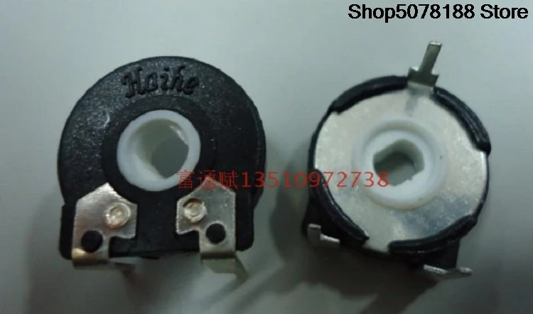 10PCS   High quality potentiometer PT15-1K2K 5K 10K 20K50K100K Horizontal adjustable resistor