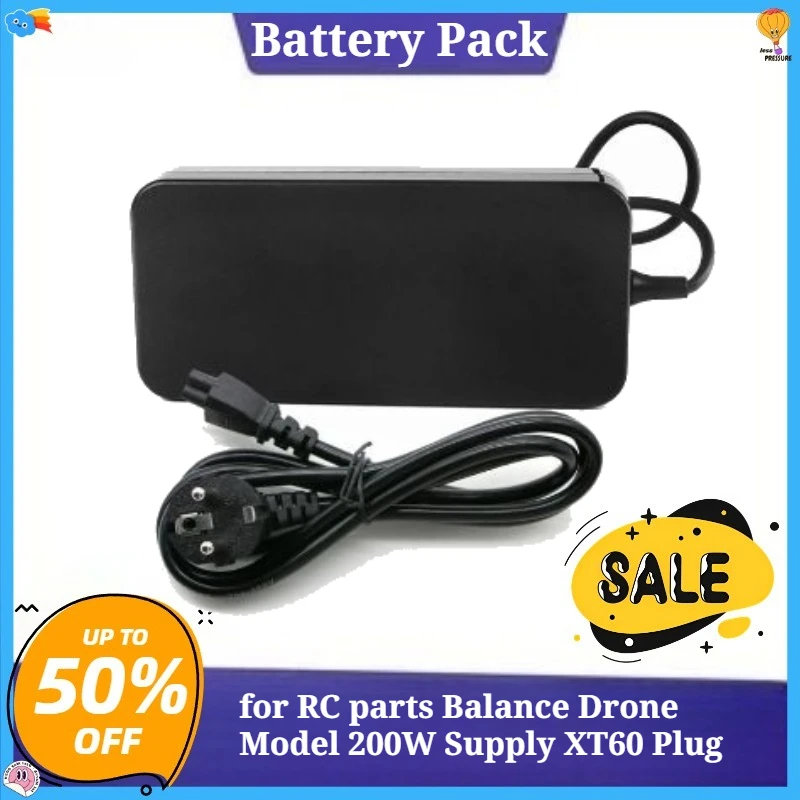 

ADP200 AC Power Adapter for RC parts Balance Drone Model 200W Supply XT60 Plug Output 19.5V 10.3A LiPo Battery Charger
