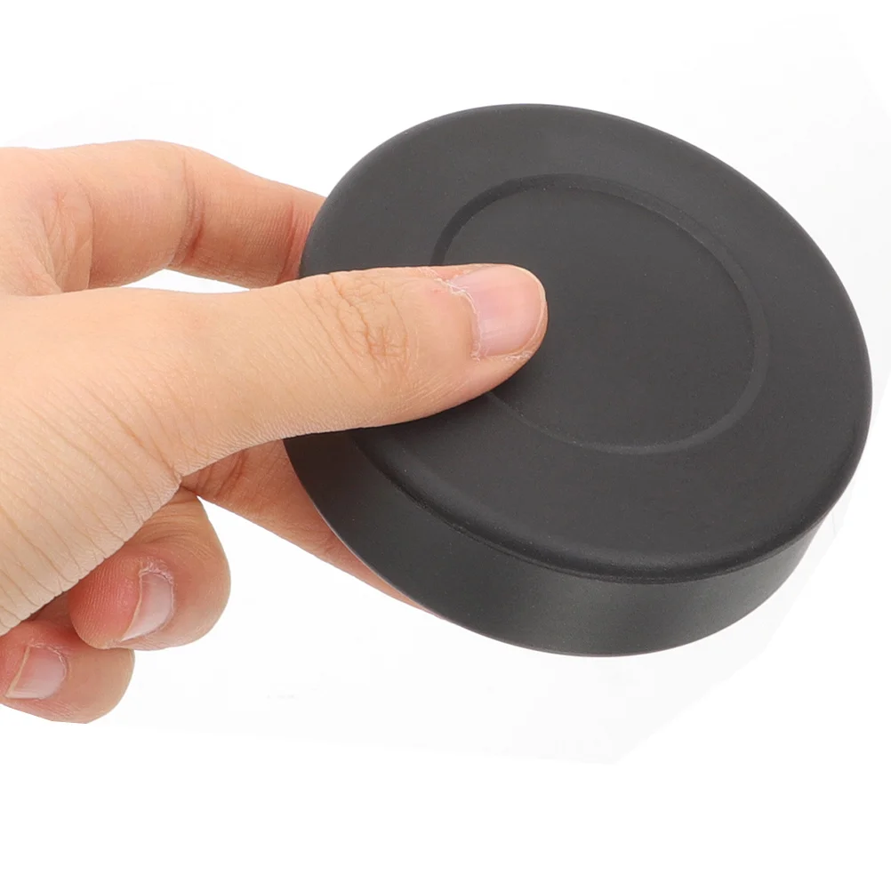 3 Stück verstellbare PVC-Hockey-Pucks für Jugendliche und Erwachsene, Training, drinnen und draußen, langlebig, flach, matte Oberfläche, Straßenrollenbälle