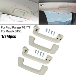 For Ford Ranger T6 T7 Car Roof Handle For Mazda BT50 Front Rear Row Ceiling Armrest Handrail Roof Pull Handle AB3Z-61-31406AA