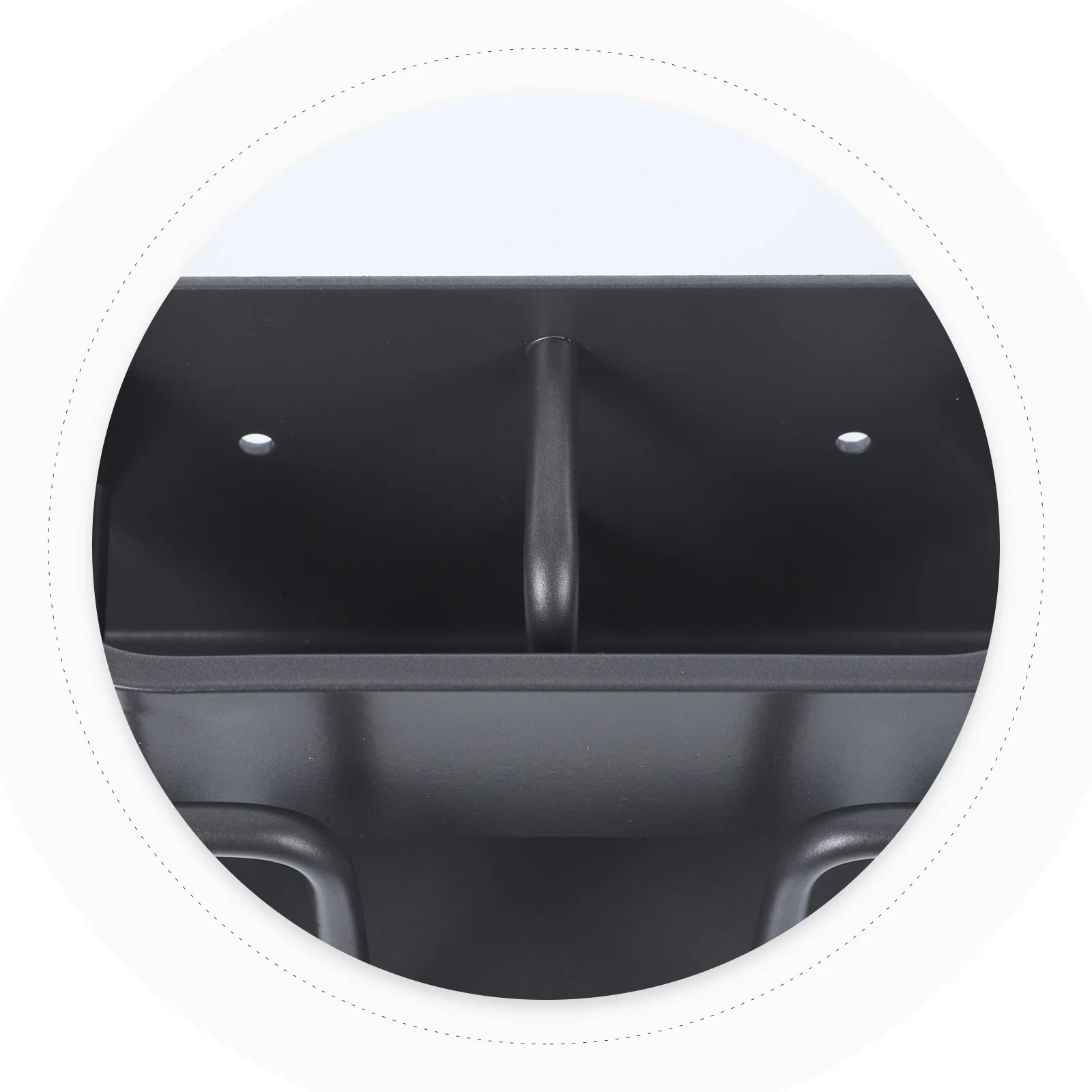 المنزل الألومنيوم حامل فرشاة الأسنان معجون الأسنان جوفاء حامل الحائط الحمام تخزين الرف المنظم الرف مسمار الحرة الحمام #6