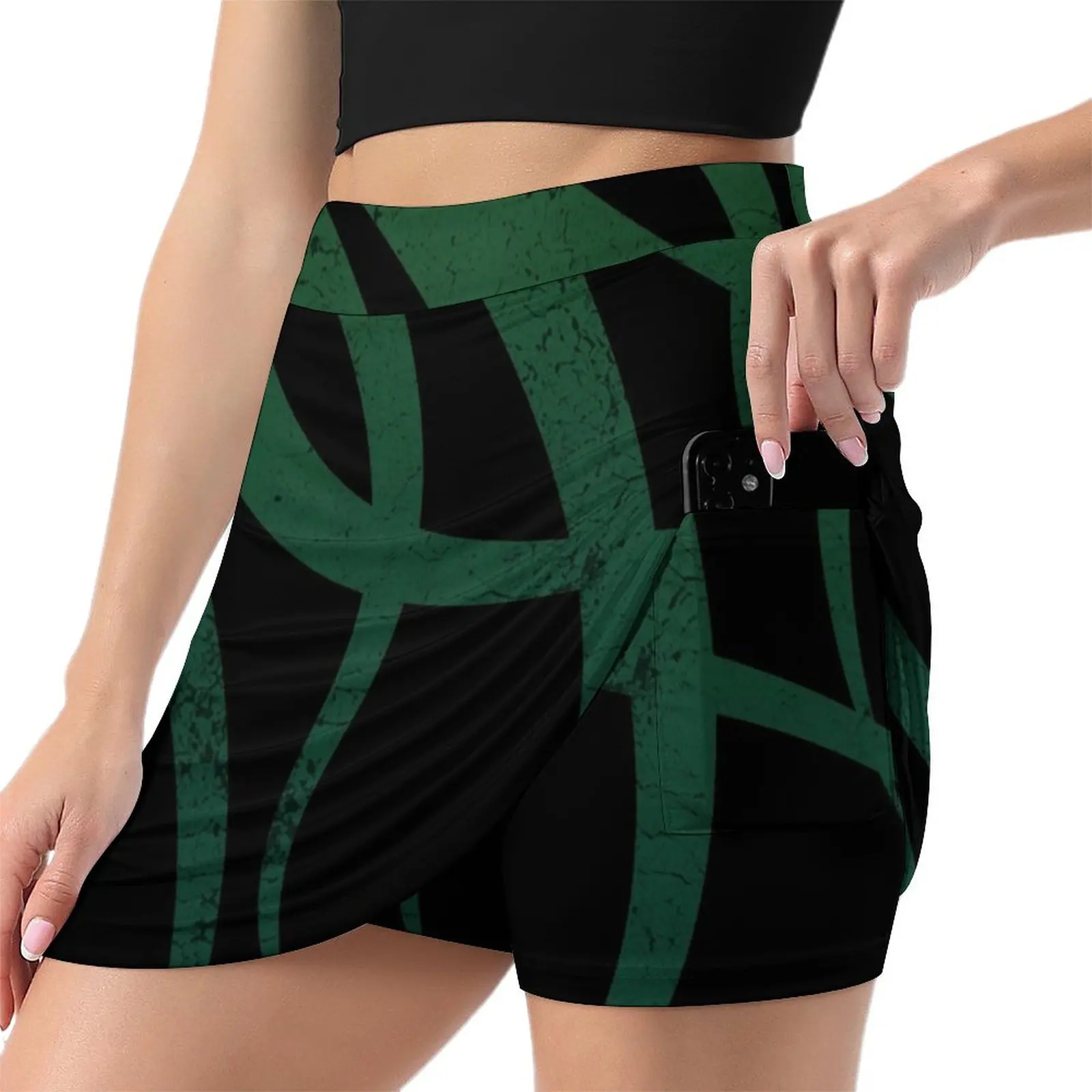 Cthulhu Sigil (poison) Mini Skirt skirt set skirt for woman skorts for women women