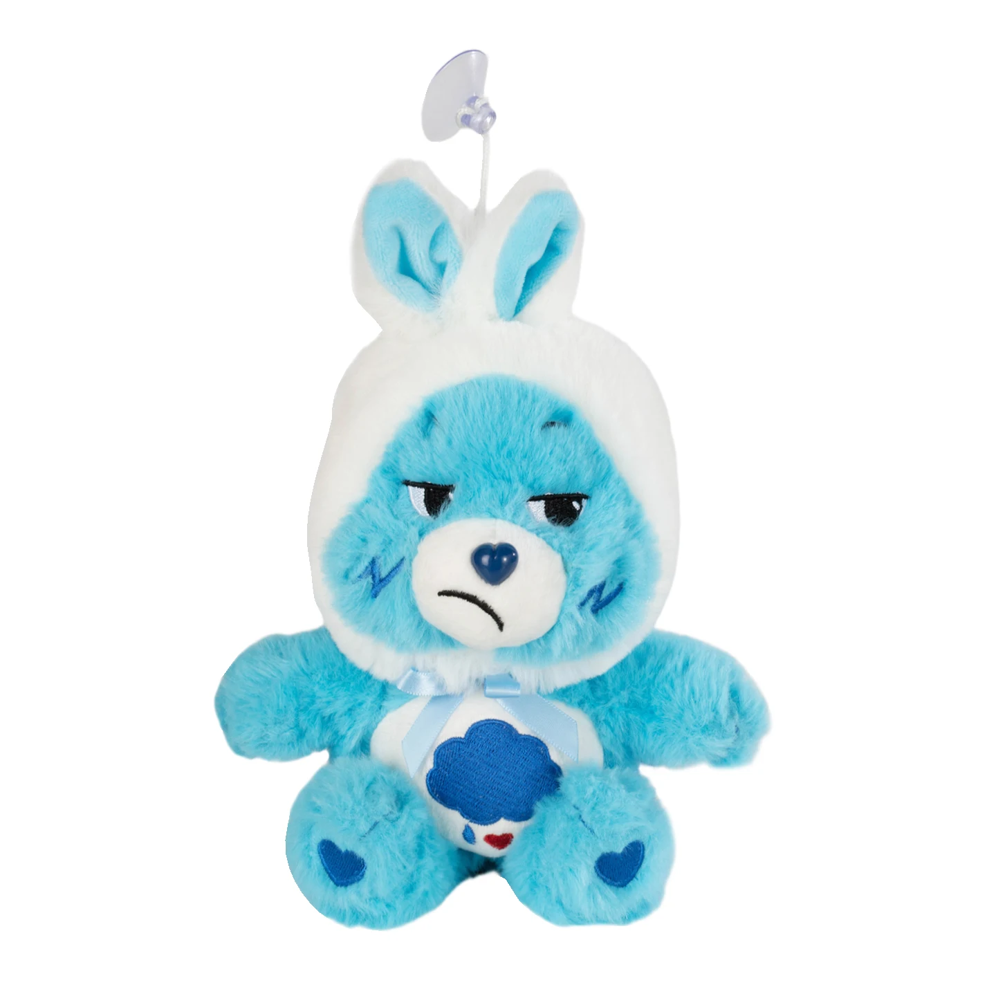 Original Care Bears 22cm Saugnapf-Plüsch-Anhänger Glänzender Liebesbär Cartoon-Puppe Heim- und Bürodekoration Geburtstags- und Feiertagsgeschenk für Mädchen – Detail 5