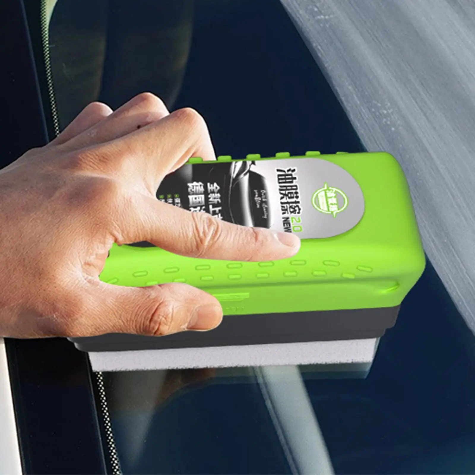 Glass Oil Film Cleaner Plastic Cleaning Board Rain Fog Removal Car Electric Brush Clean for Household