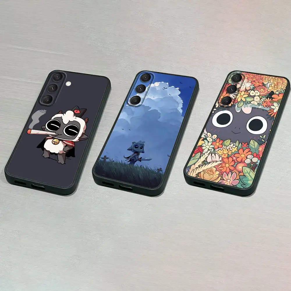 

Cult of the L-Lamb Phone Case For Samsung S25,S24,S23,S22,S21,S20,S10,Ultra,Plus,Lite,FE,Soft Silicone Black Cover