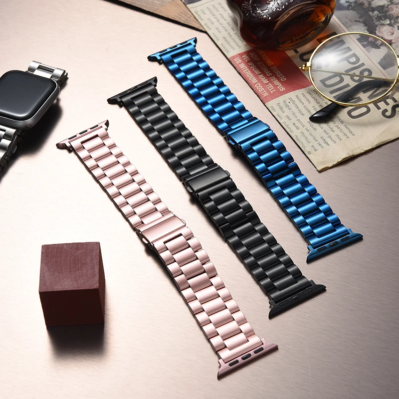 Apple Watch用ステンレススチールバンド,iwatch用メタルバンド,超高品質,38mm, 40mm, 41mm, 42mm, 44mm, 45mm, 49mm, 987654321 se