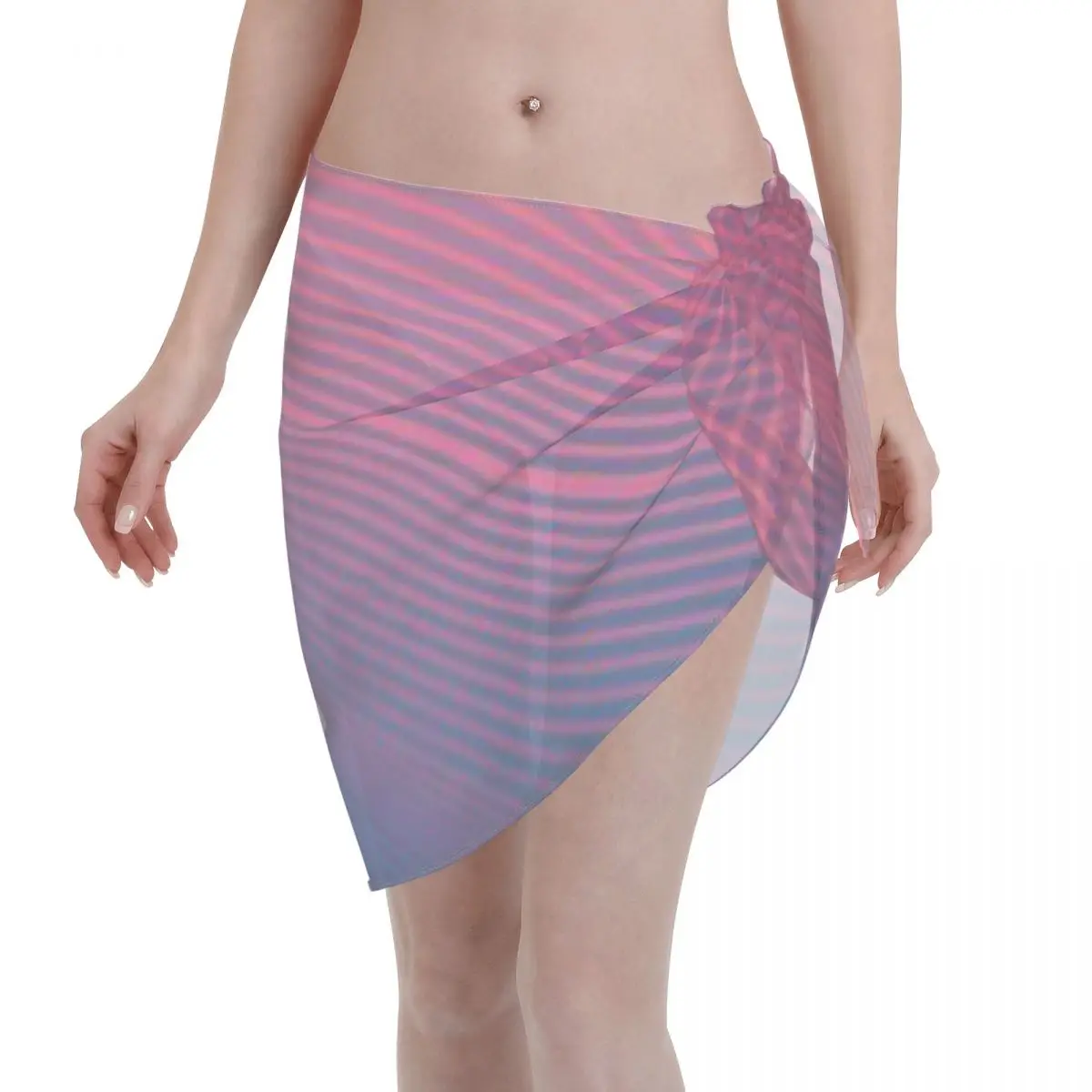 

Promotion Sunset Kinda Women's Beach Wrap SkirtSeafood Restaurant Outing Beach Cover Garment