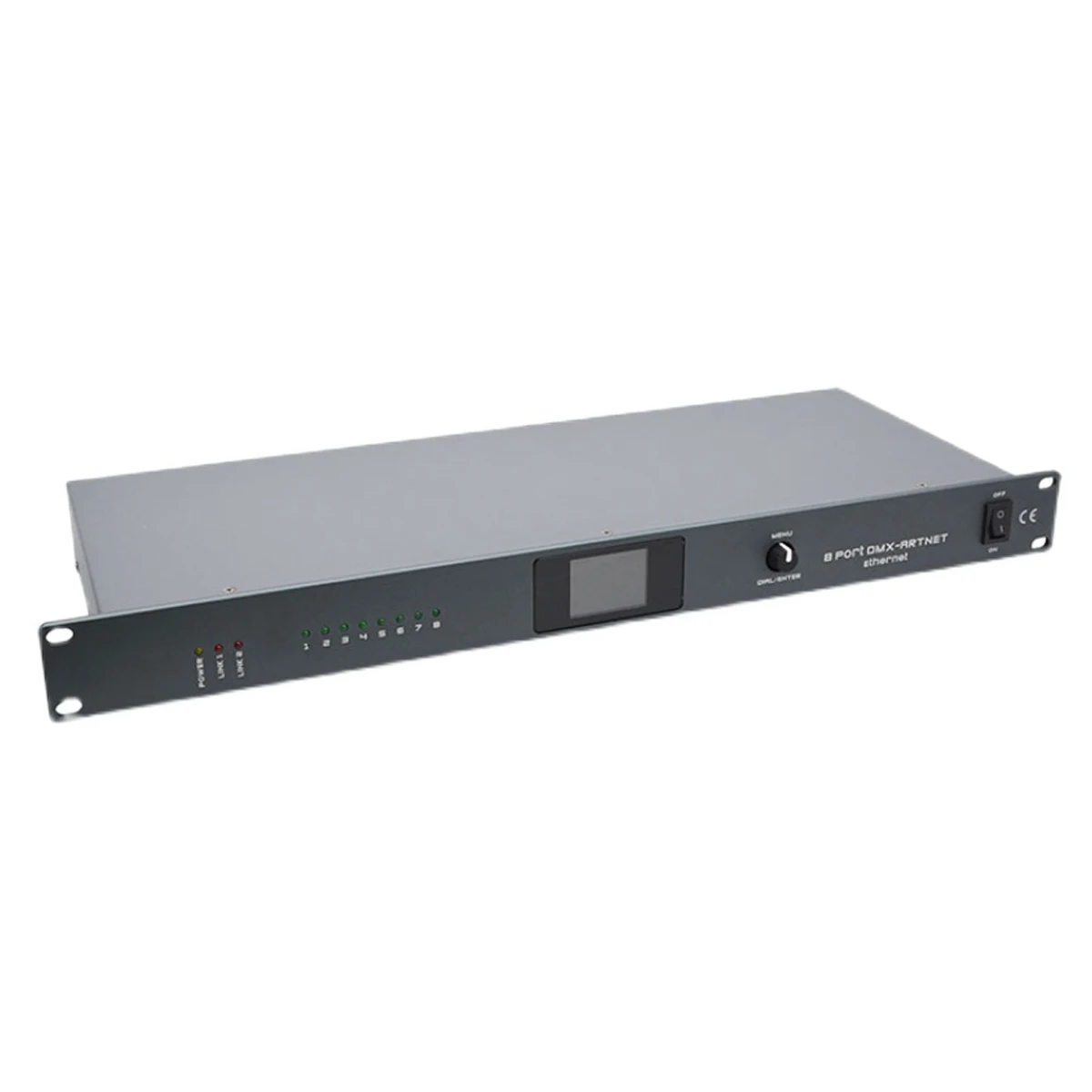 Controller di rete convertitore Ethernet DMX Artnet a 8 porte