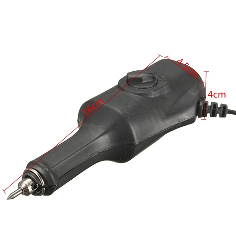A98E-Electric Engraver Carving Pen Plotter Machine Chisel Tips On Metal Wood Glass Plastic Ceramics Stone Surface EU Plug