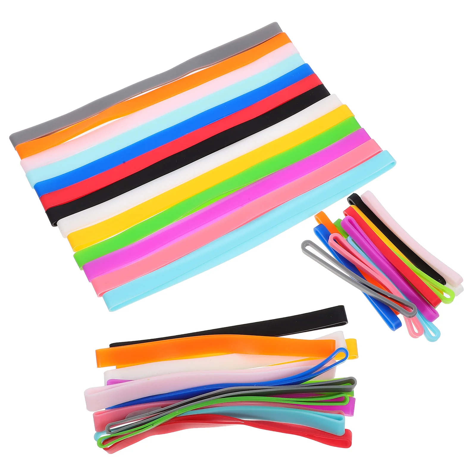 39Pcs Notebook Elastic Band Stretchy Straps for Travel Journal Scrapbook Planner Elastic Bands Assorted Sizes