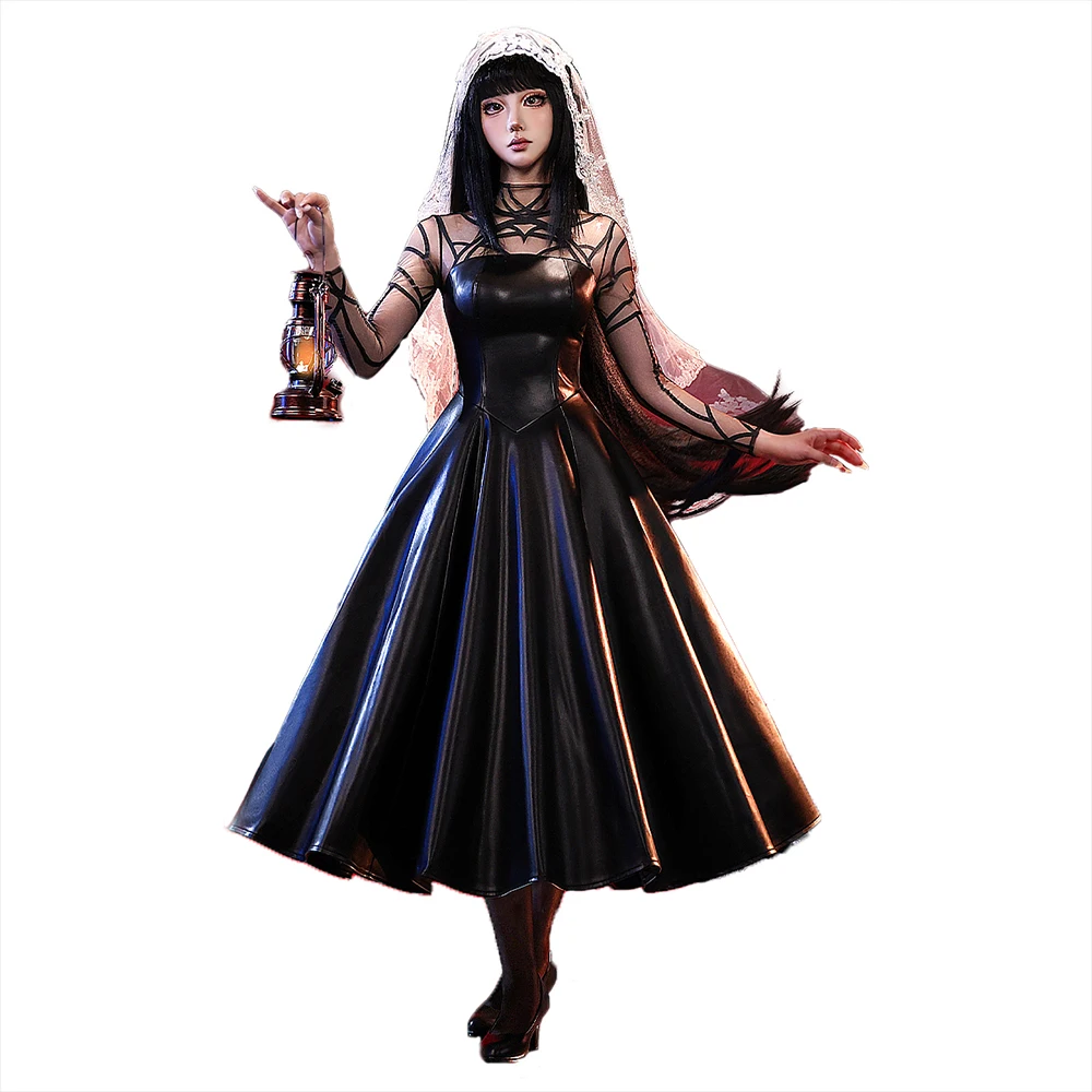 

2026 new Anime Osaragi Cosplay Costume Manga Black Dress Costume Ms. Osaragi Cosplay Halloween Carnival Suit