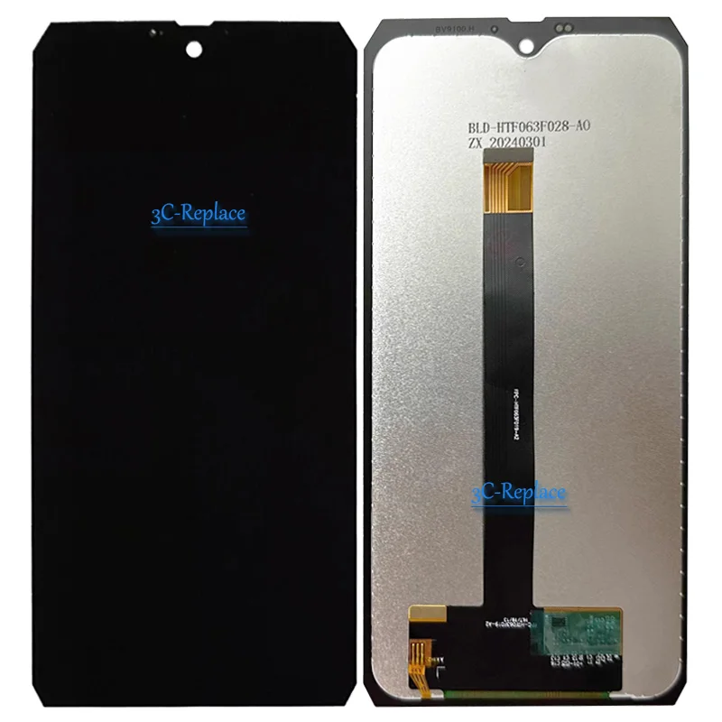 Black 6.3 Inch For Blackview BV9100 LCD DIsplay Touch Screen Digitizer Panel Assembly Replacement