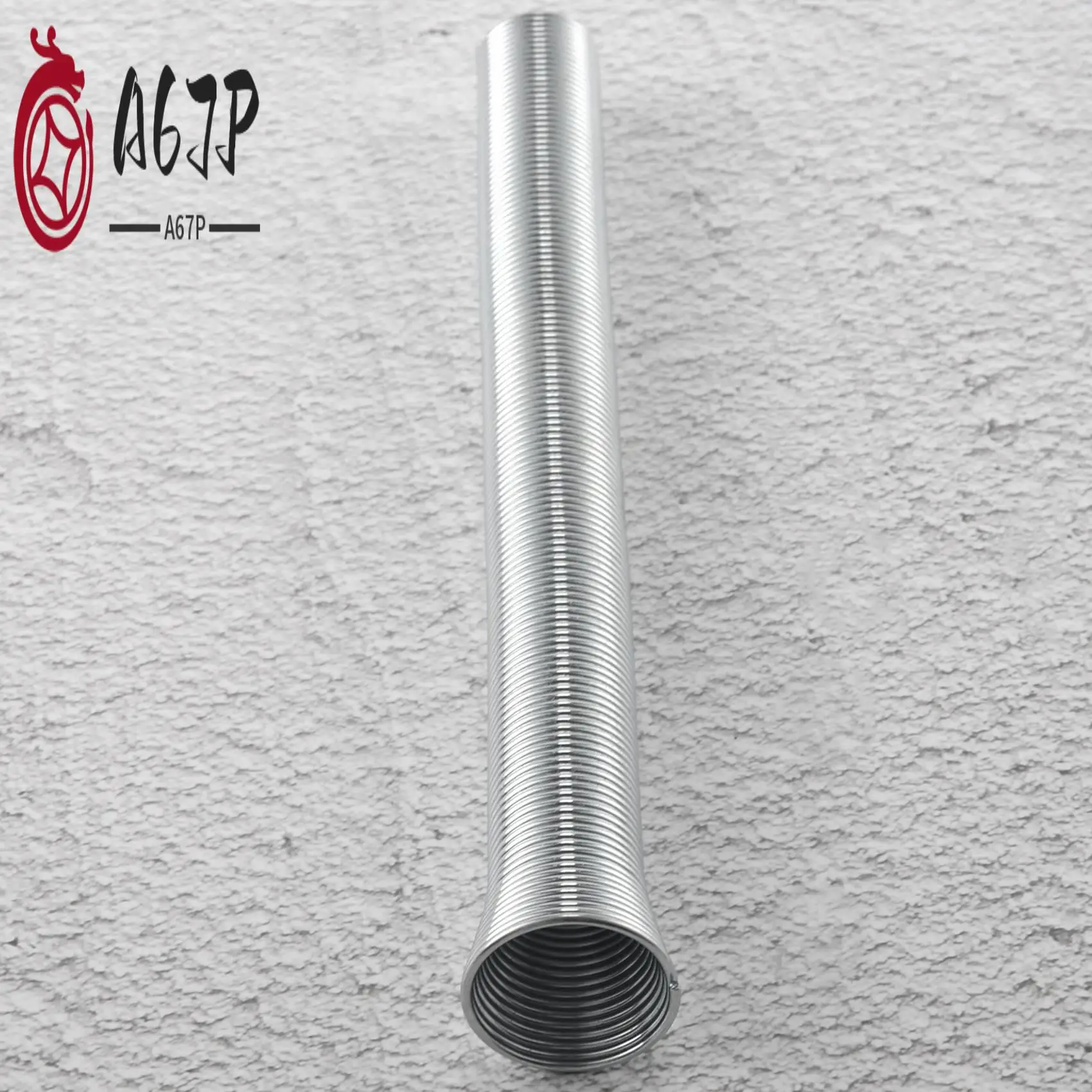 A67P-5Pcs Spring Tube Bender 210Mm Tension Spring Pipe Bender 1/4Inch-5/8Inch Spring Steel For Copper Aluminium Tube Bending Han