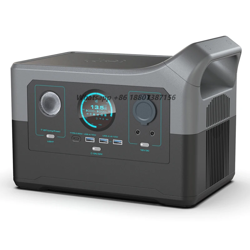 Factory Supply Outdoor Portable Power Station 600W 1000W 1200W 1500W 2000W Power Bank