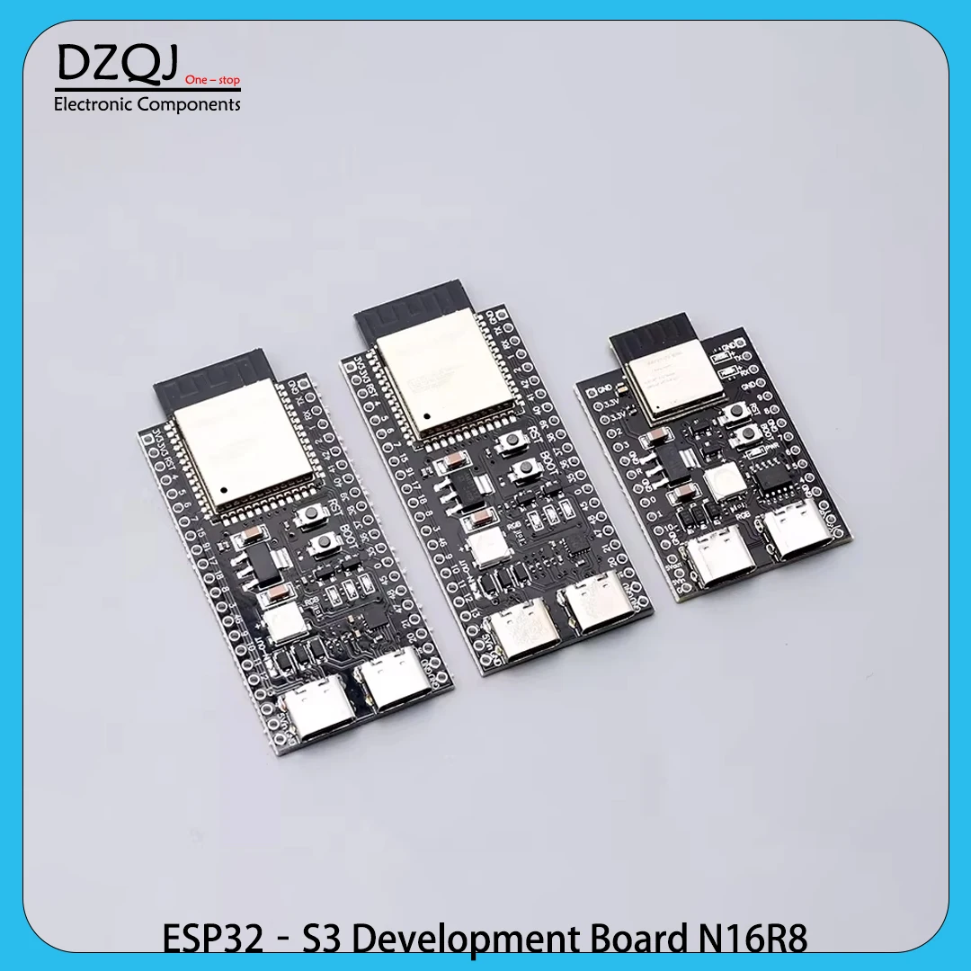 ESP32-S3 Development Board DevKitC-1 N8R2 N16R8 WiFi BT Module 44Pin Type-C USB ESP32-S3