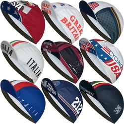 New Summer Sweat Absorbing Riding Cap, Classic Riding Cap, National Flag, Polyester Sweat Absorbing, Neutral, Popular