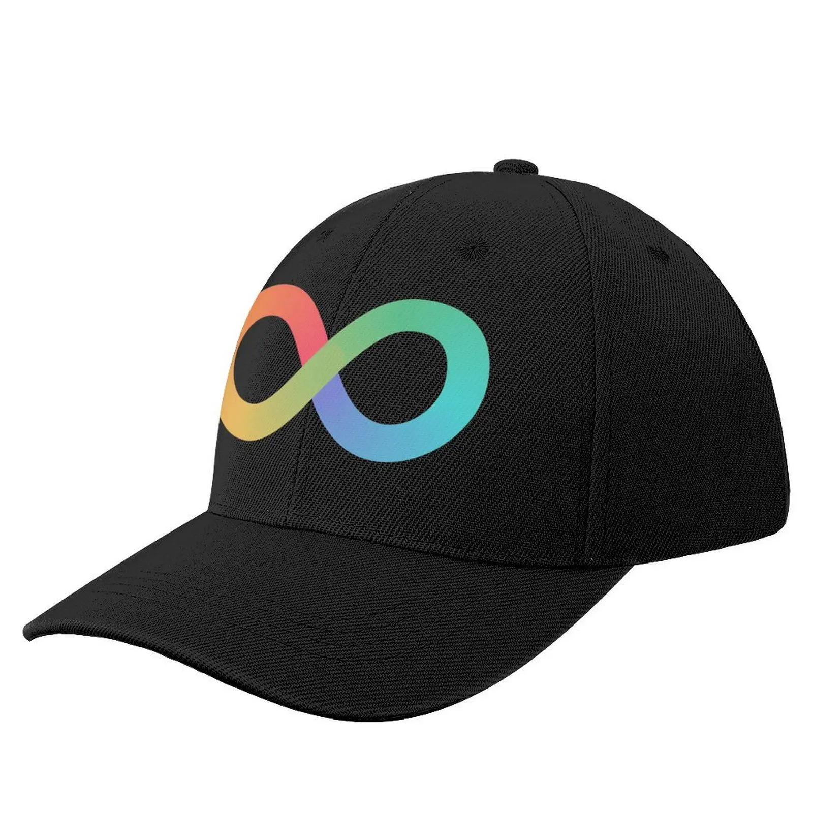 Autism Acceptance Infinity Symbol Baseball Cap Snapback Cap black Women's Golf Wear Men's