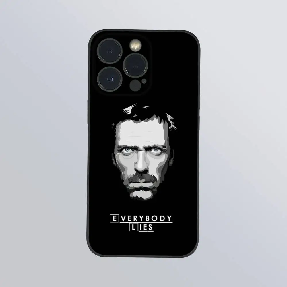 Dr H-House Phone Case For iPhone 16 15 14 13 Pro Max Plus Mini Frosted Soft Shell Funda Shockproof Cases