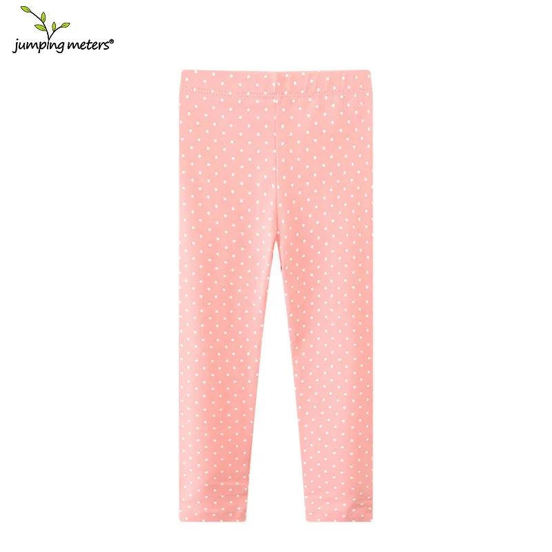 Jumping Meters 2-7T Colorful Dots Princess Girls Leggings Pants Full Length Toddler Skinny Pants Baby Pencil Pants Clothing