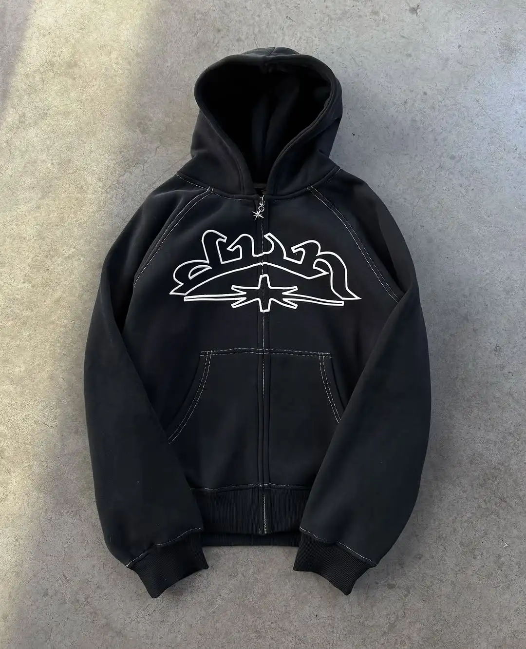 

2025 New Divin, популярная серия, толстовки, модная толстовка с вышивкой, Harajuku, уличное пальто в стиле хип-хоп, свободная мужская и женская толстовка с капюшоном