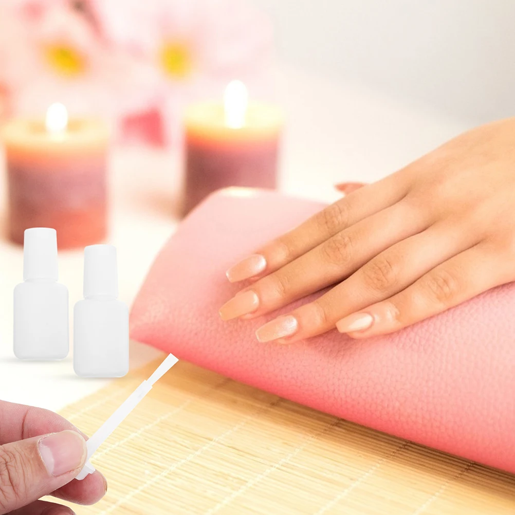 

22pcs Nail Polish Bottles 10Ml Empty Top Coat Bottle Reusable Leakproof For Mixing Custom Colors With Brush Samples Jars Vials