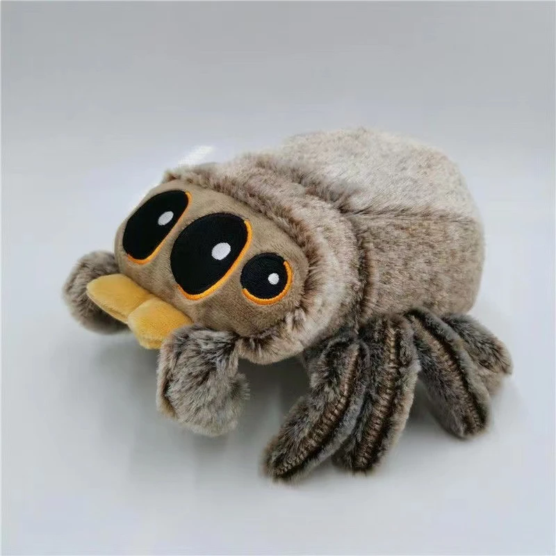 Stuffed Soft Animals Plushies Spider Toy Black Little Lucas Simulated Pillow Doll Anime Game Room Pillow Decora Kid Gift