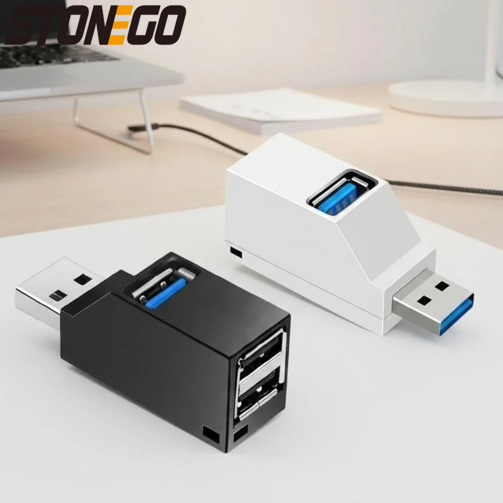 

Высокоскоростной мини-USB-хаб на 3 порта (20/30) с разветвителем-доком для ноутбуков и настольных ПК, расширение возможностей подключения