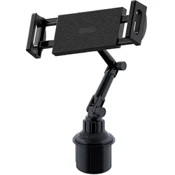 Car Tablet Stand Cup Slot 360 Adjustable Smartphone Holder 270 Tilt Bar Triangular Base Ram Mount SUV Tools for iPad Pro12.9inch