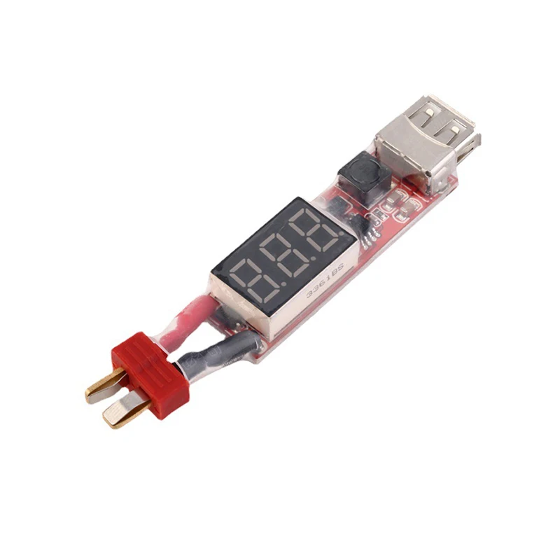 1pc 2S-6S Lipo Lithium-Batterie XT60 Stecker zu USB Ladegerät Konverter Adapter Board T stecker