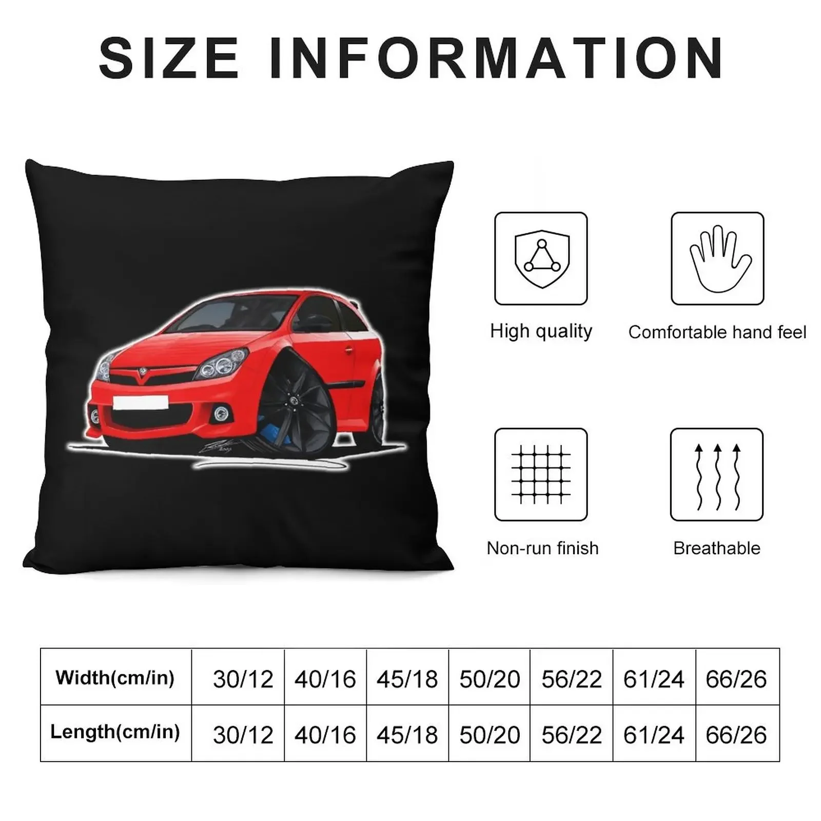 Vauxhall Astra VXR Racing Edition Throw Pillow Pillowcases Cushion Covers Sofa christmas pillow case pillow