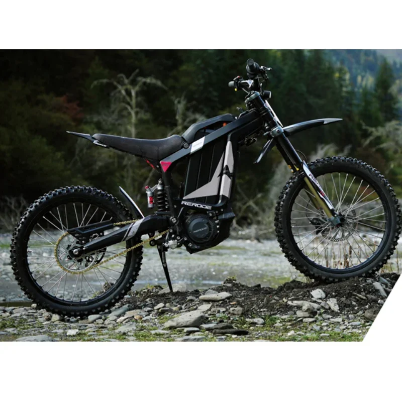 2025 bicicleta de cross eléctrica 72V 13000w potente bicicleta eléctrica de tracción media E DirtBike 40AH Light Bee X Ebike motocicleta eléctrica