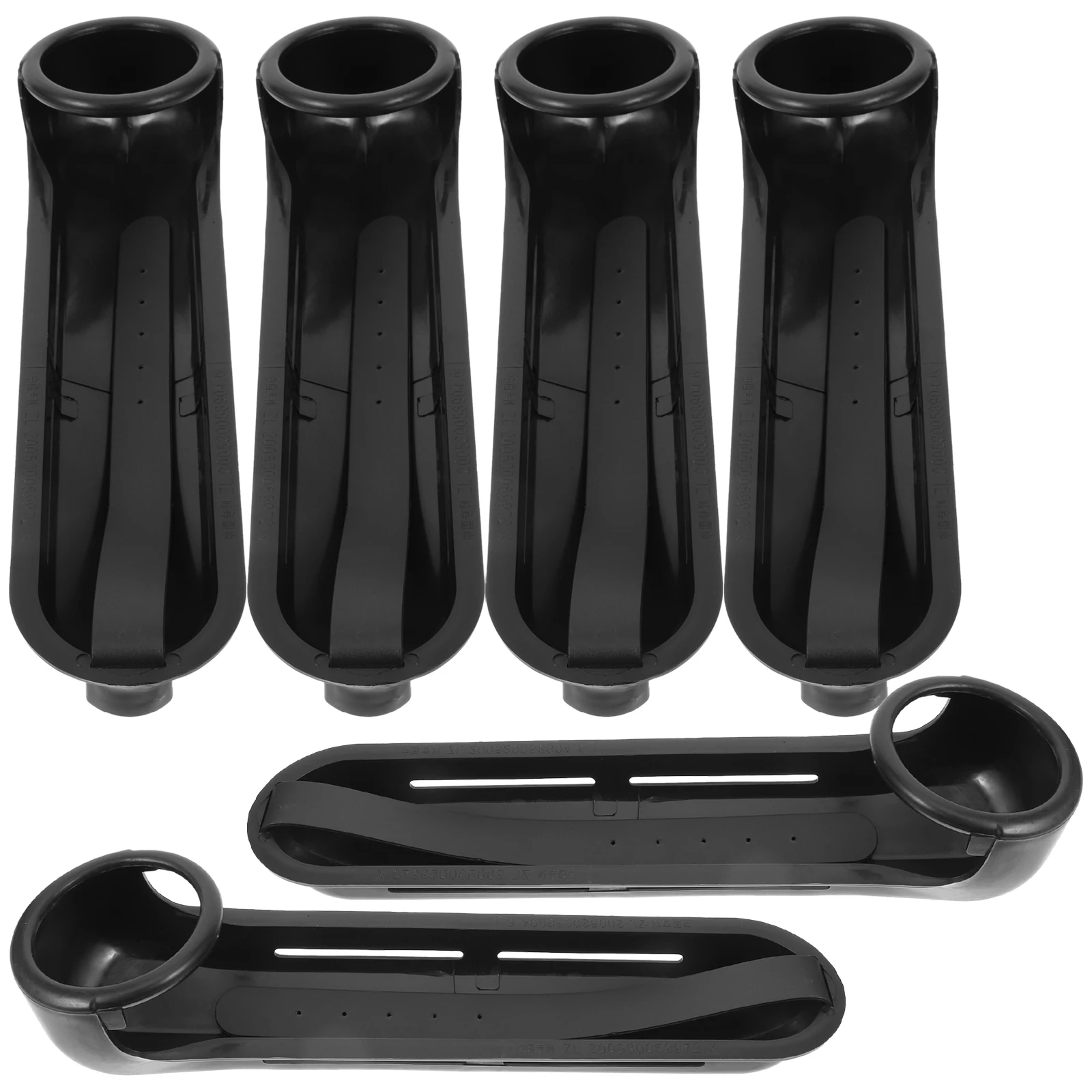 

6pcs Plastic Dropping For Snooker Billiard Table Ball Track Pool Table Supply Durable Easy Installation Accurate Movement