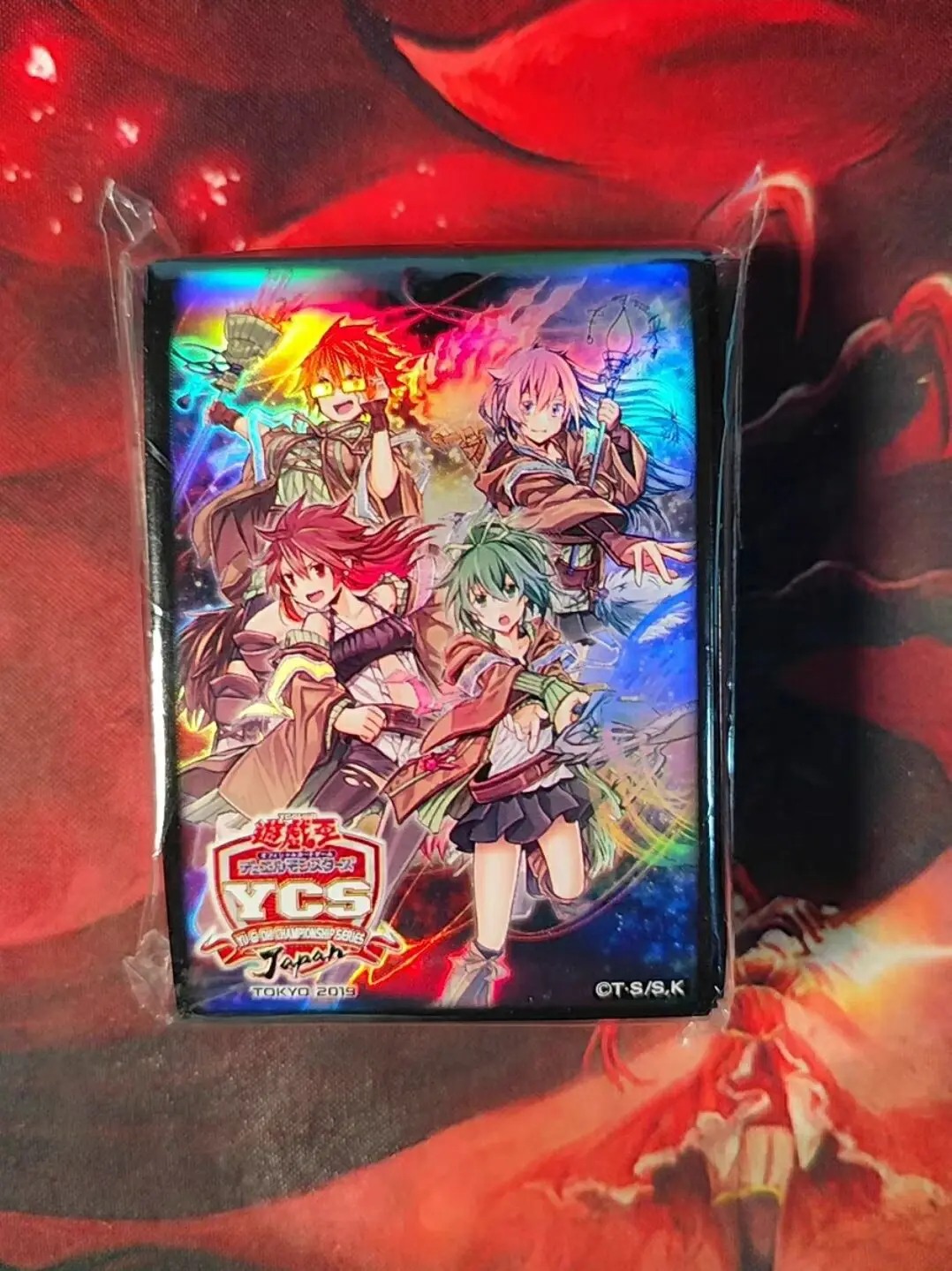 

100Pcs Yugioh KONAMI Duel Monsters Awakening of the Possessed YCSJ Limited Official Collection Sealed Card Protector Sleeves