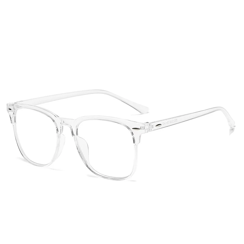 Transparent Computer Glasses Frame Women Men Anti Blue Light square Eyewear Blocking Glasses Optical Spectacle Eyeglass