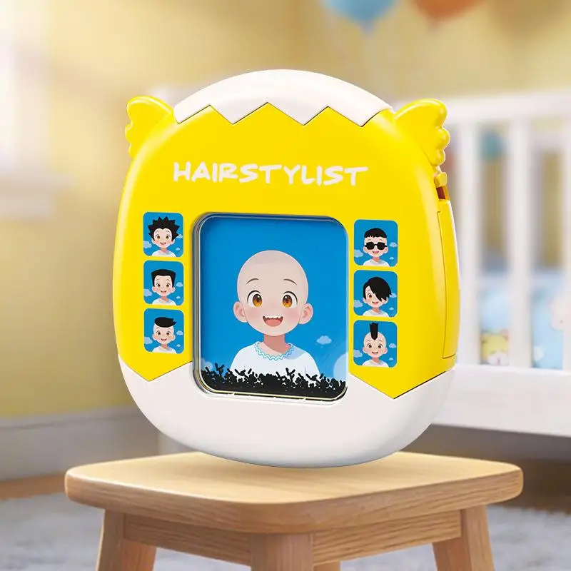 Kids 2‑Sided Magnetic‑Bead Doodle Board DIY Hairstyle‑Design Toy Mess‑Free Sealed‑Bead With Lanyard Portable Travel Toy