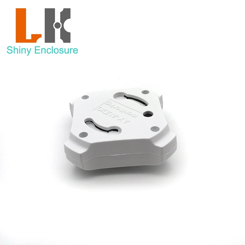 LK-AP01 Electrical Power Round Sensor Enclosure Sound Pick Up Monitor Project Plastic Box Switch Housing 60x60x20mm