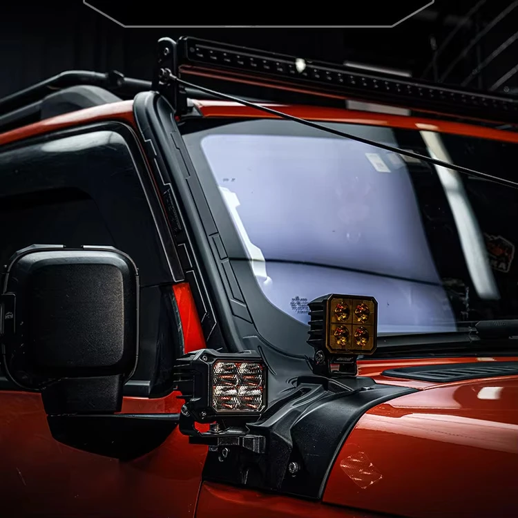 Off-road Modification Accessories CNC For Tank 300 A-pillar Spotlight Bracket For Tank300