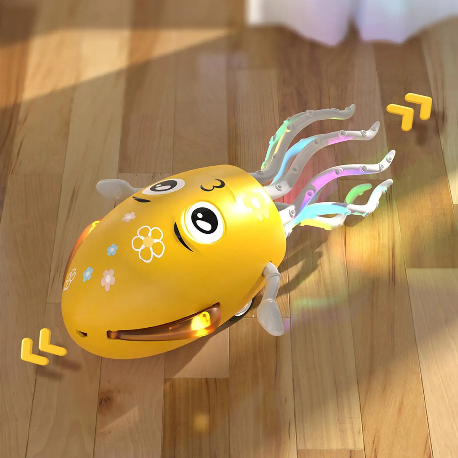 Speelgoed Octopus Dansen Inktvis Muziekspeelgoed Interactieve leeractiviteiten met verlichting en muziek voor thuisfeest Verjaardag Kleuterschool