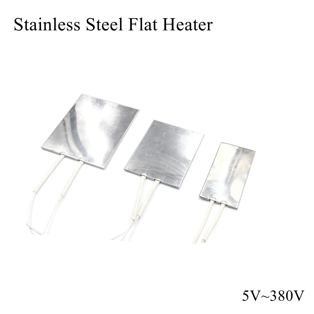 Stainless Steel Sheet Heating Flat Plate Electric Water Mica Band Heater Part Plastic Injection Molding Machine Mould Extruder
