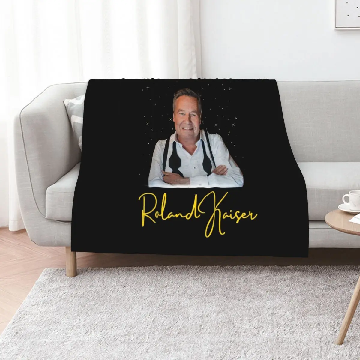 

Roland Kaiser-roland kaiser festival- roland kaiser merch Throw Blanket Polar Picnic for winter halloween Blankets