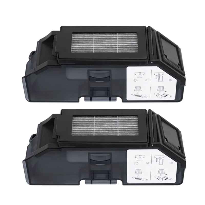 

HRBAJ-2 шт. пылесборник для Ecovacs Deebot T50 PRO робот-пылесос аксессуары запасные части пылесборник для мусора