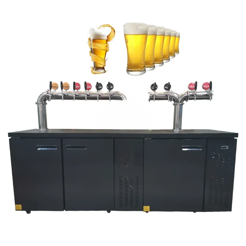 2024 OEM 4 Flavors Soda Dispenser Cold Drink Juice Beverage Filling Vending Machine For Restaurant Cafe Bar