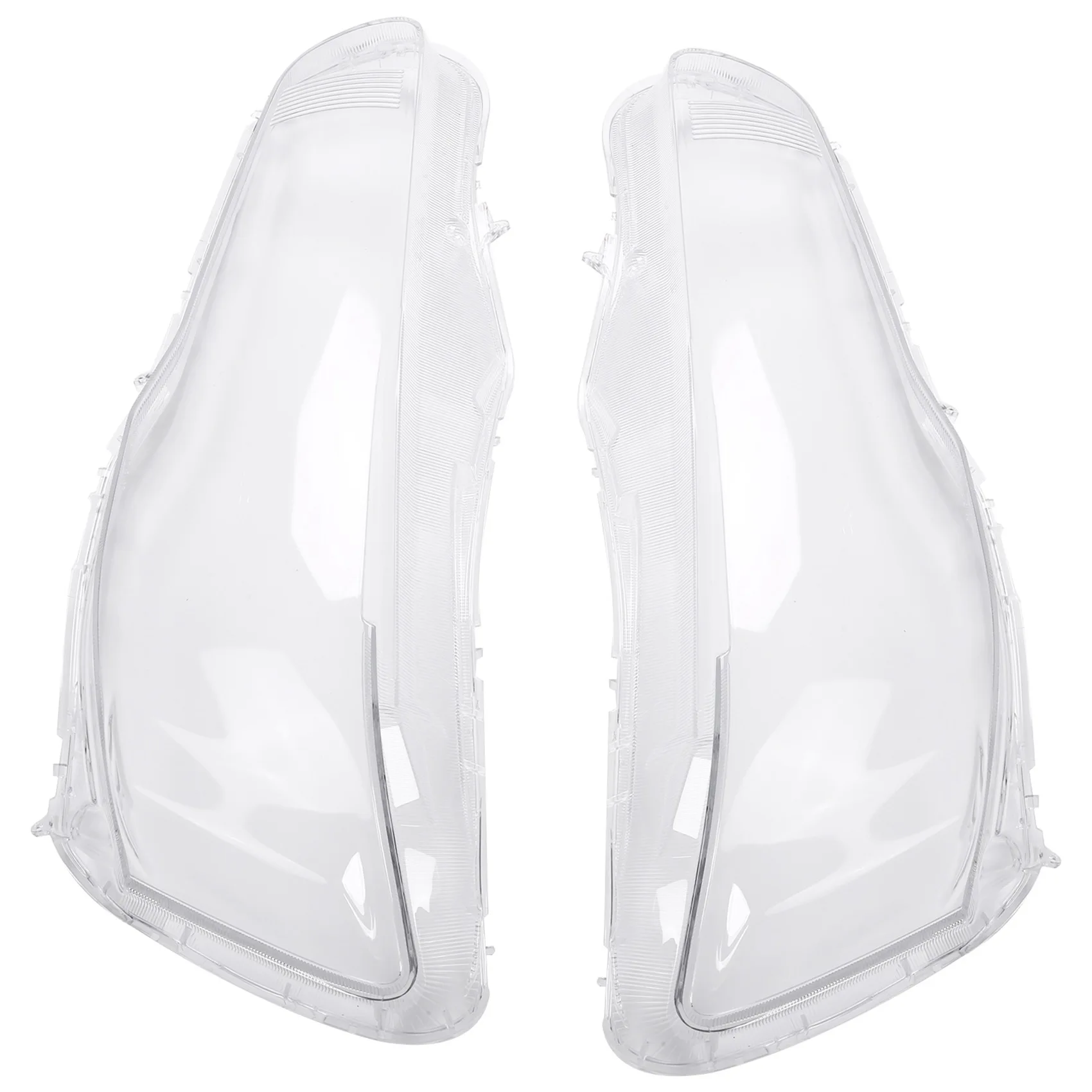 2Pcs for Mitsubishi Lancer Ex Headlight Transparent Lampshade Shell