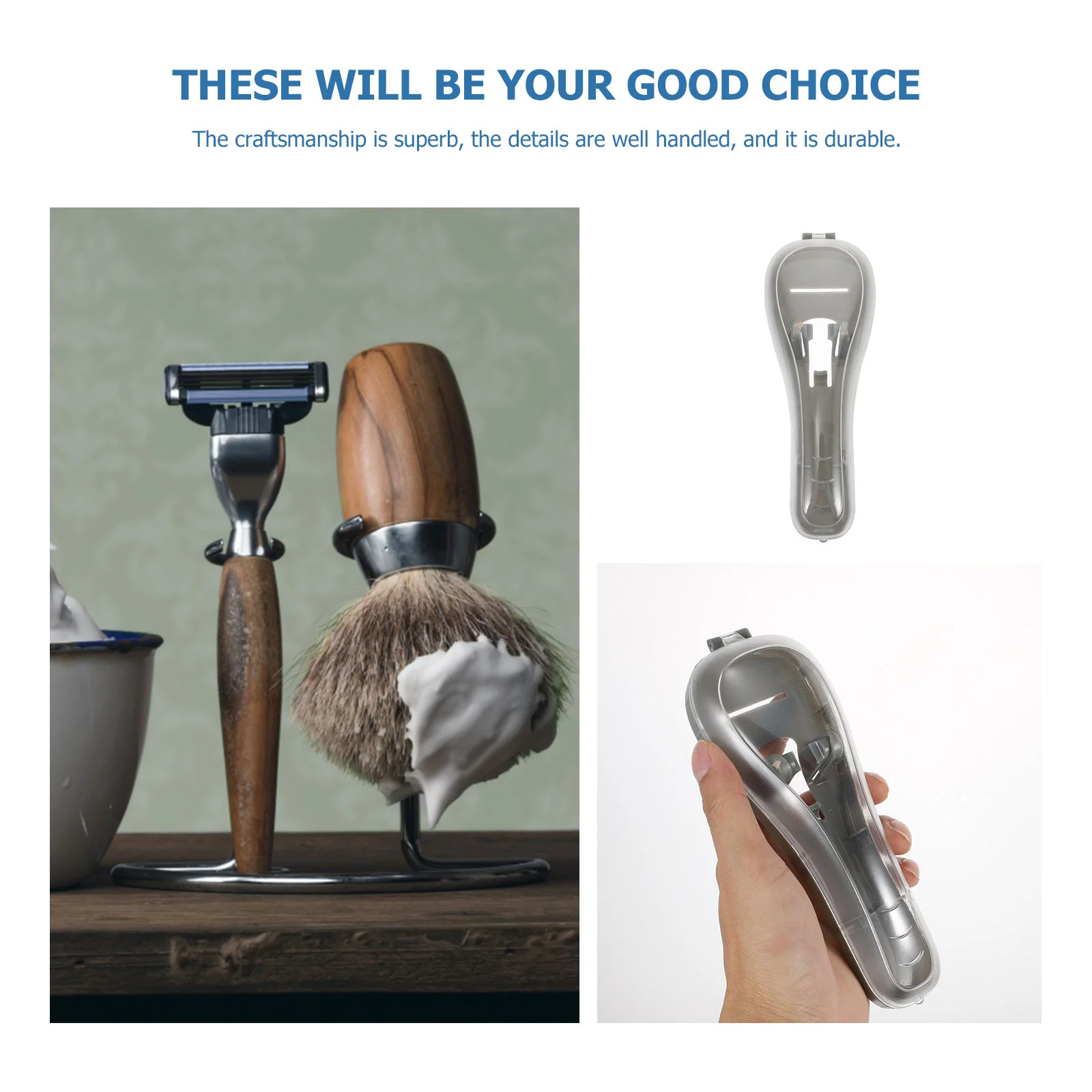 Pudełko do przechowywania maszynki do golenia Męskie etui na golarkę Prezent ochronny w podróży