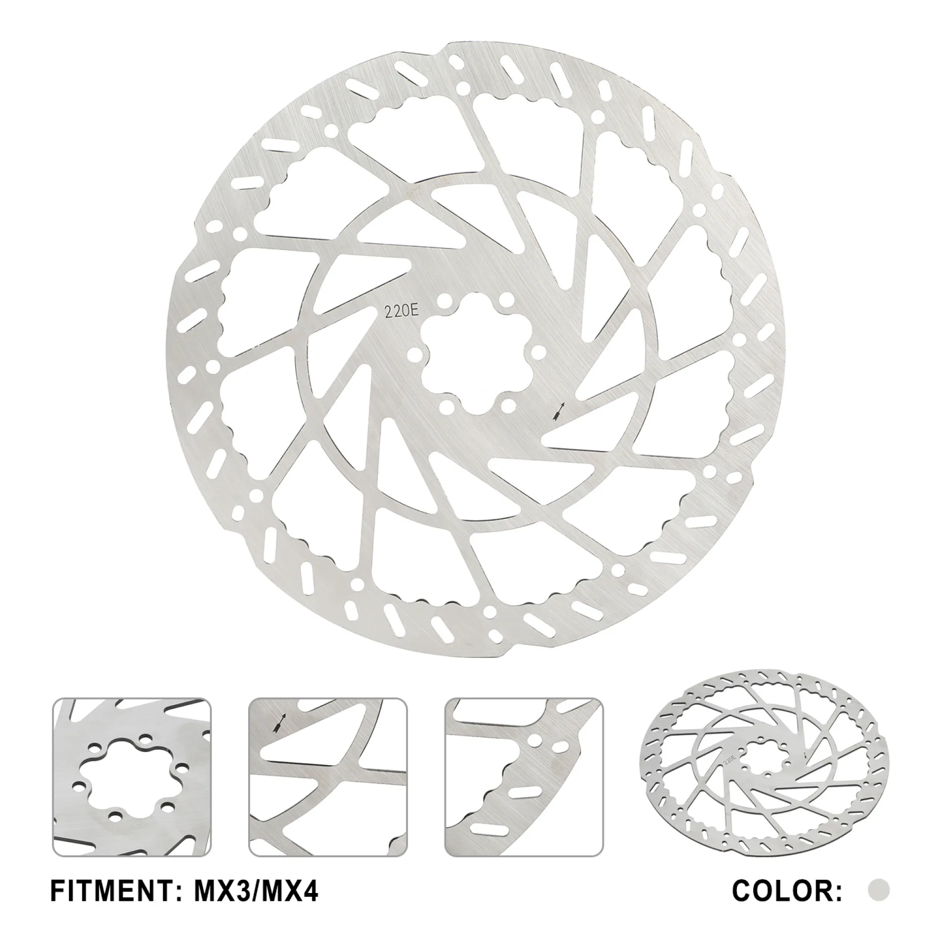 

Front Brake Disc Replacement Kit for TALARIA MX3 MX4 Electric Motorcycles Made of Stainless Steel