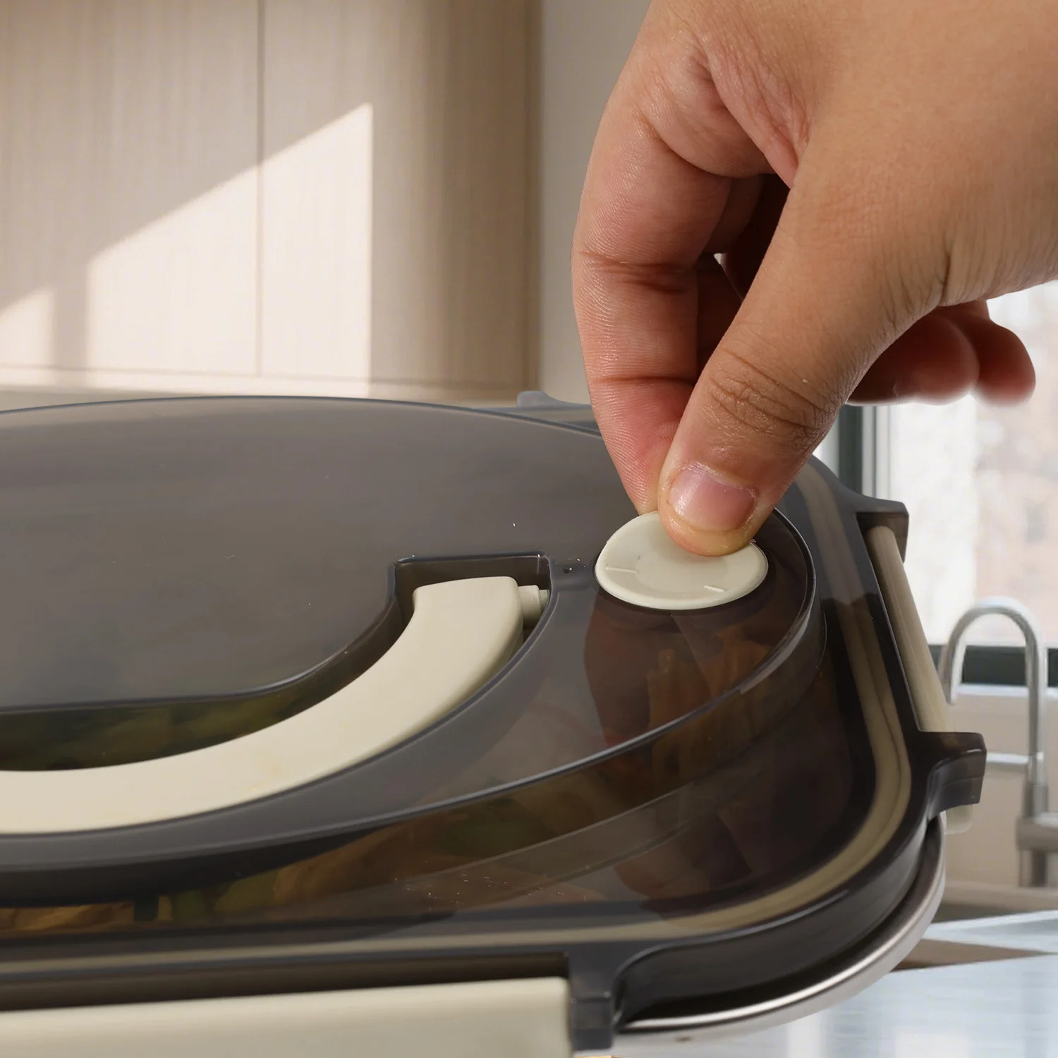 316 Stainless Steel Fresh-keeping Box Lunch Box Sealed Leak-proof Bento Box Picnic Salad Bowl Portable Fridge Food Container - Image 6